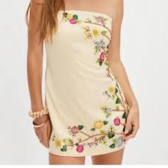 Free People Havana Nights Mini Dress